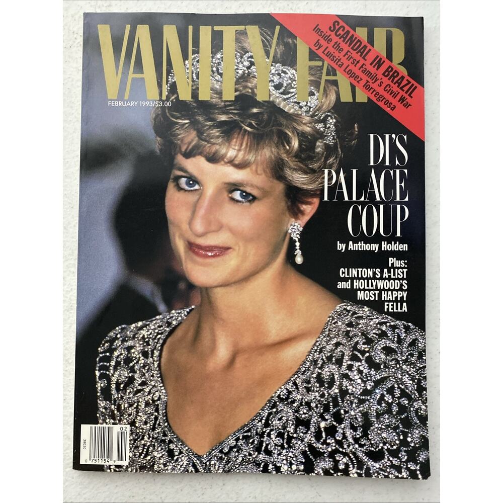 Vanity Fair Magazine Issues Lot Of 2 Princess Diana 1993‎ Jackie Kennedy 1994 - Picture 4 of 15